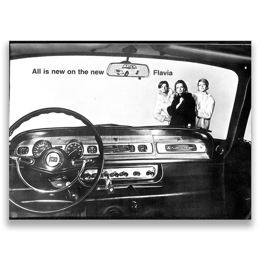 Lancia Flavia Car Sales Brochure, #8799204 1967