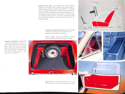Sunbeam Alpine Series III Car Sales Brochure 945 H 1963 image 8