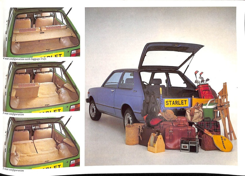 Toyota Starlet Car Sales Brochure #90177 1979 image 4