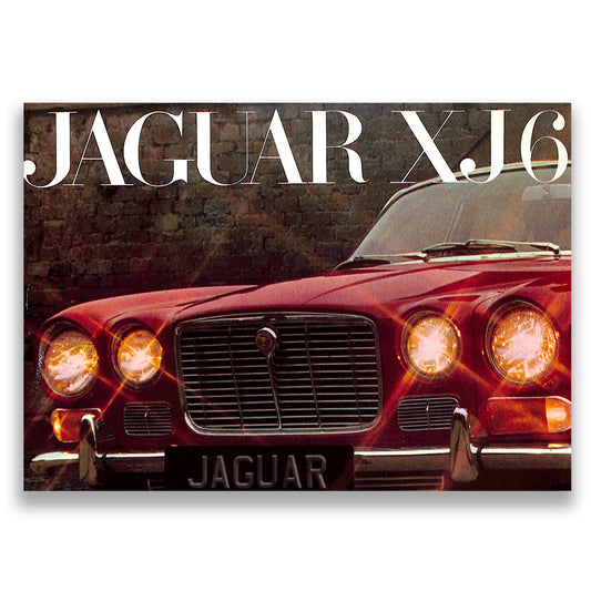Jaguar XJ6 Series 1 Multi Lingual Brochure, 2.8 and 4.2 Models #9.68 1968