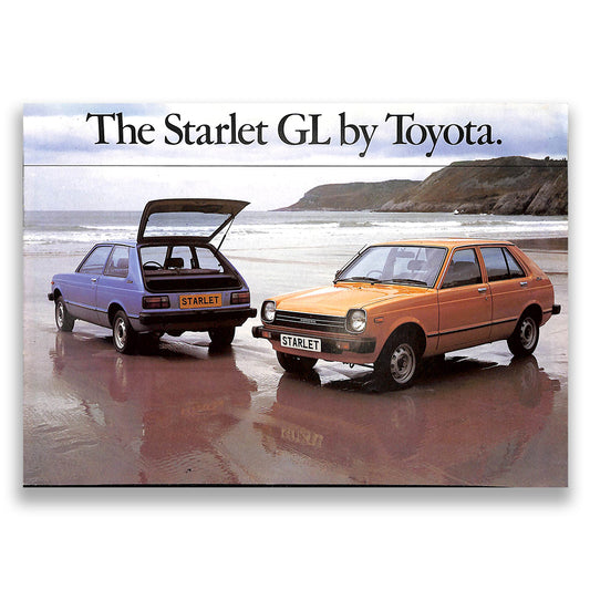 Toyota Starlet Car Sales Brochure #90177 1979