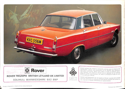 1974 Rover 2200 Brochure image 15