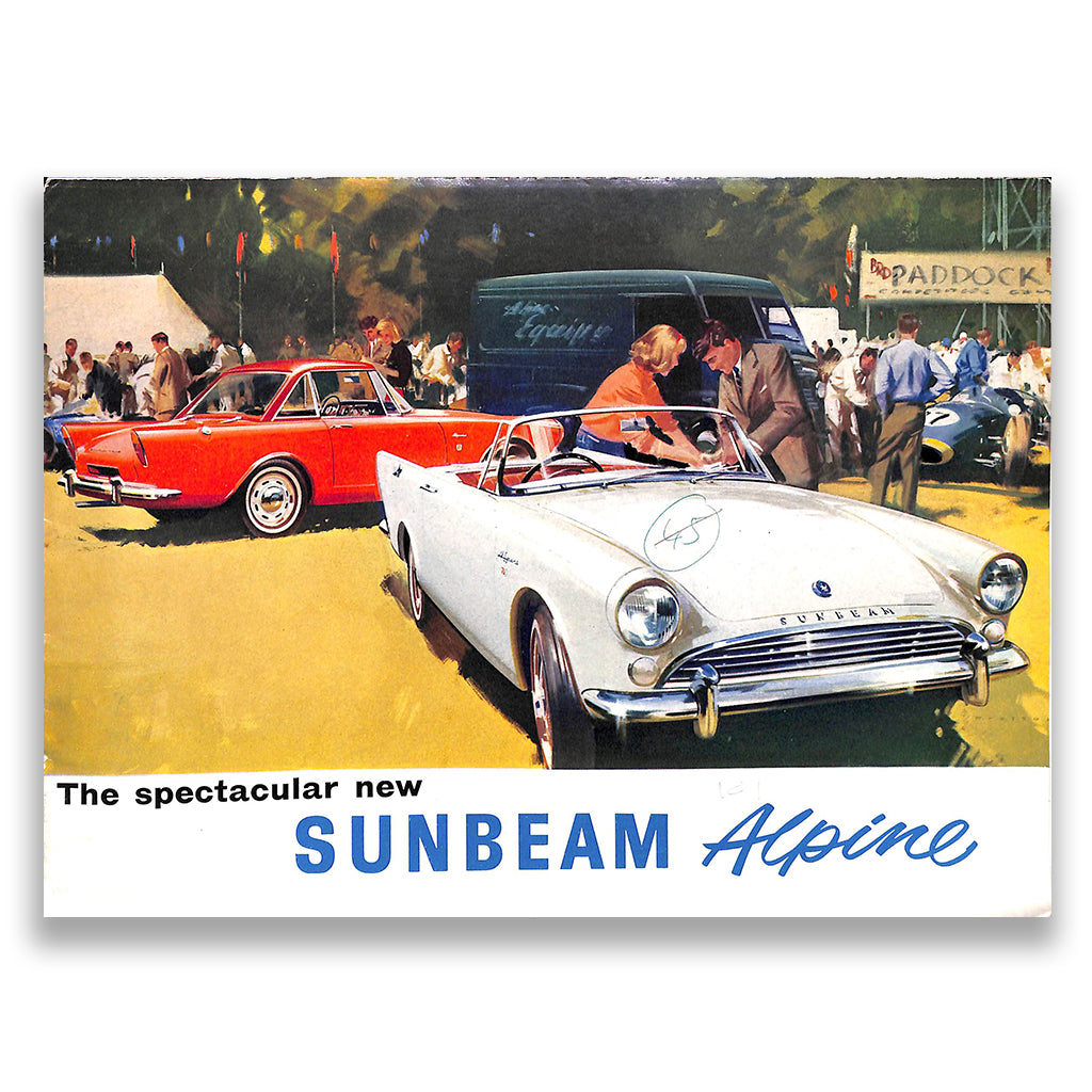 Sunbeam Alpine Series III Car Sales Brochure 945 H 1963