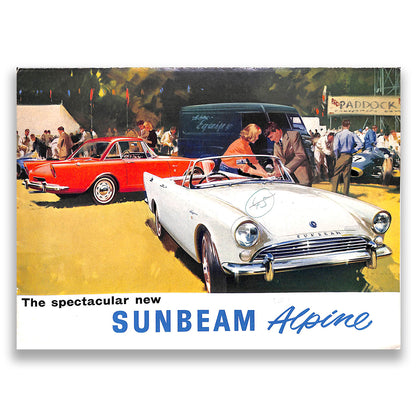 Sunbeam Alpine Series III Car Sales Brochure 945 H 1963