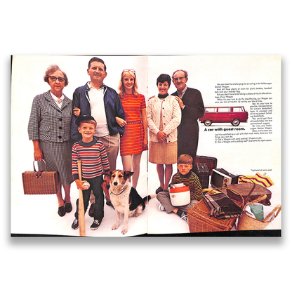 VW Microbus Car Sales Brochure, #96010 1970