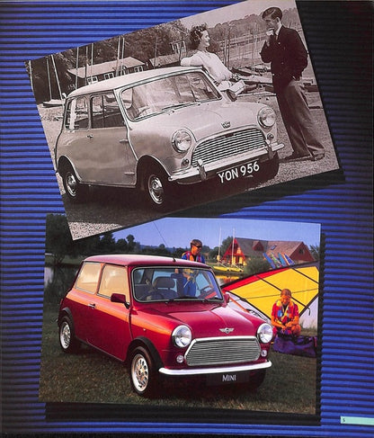 Rover Mini Range Car Sales Brochure 1996-99 #5584 1.3i &amp; Cooper image 3