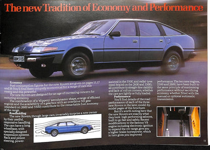 Rover SD1 Brochure #3255A 1977 image 5