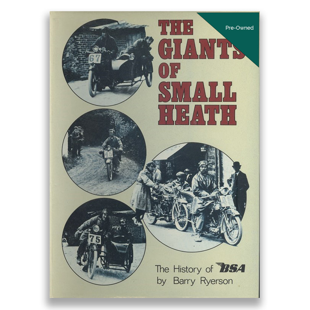 The giants of Small Heath: The history of BSA (Foulis motorcycling book) cover image