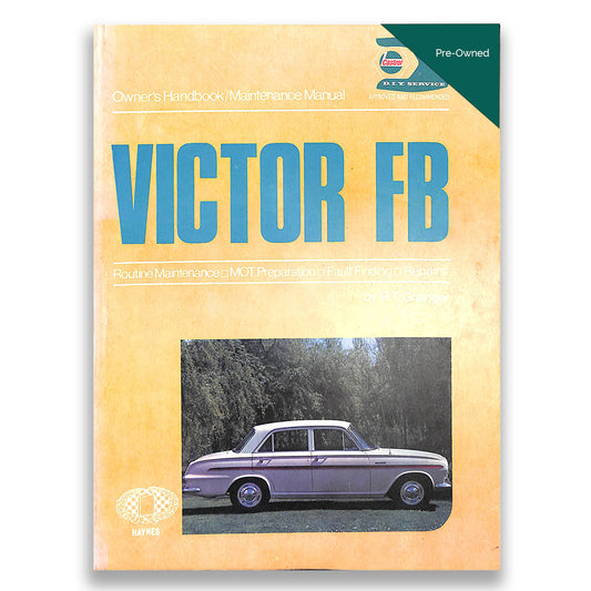 Vauxhall Victor FB Owner's Handbook and Maintenance Manual