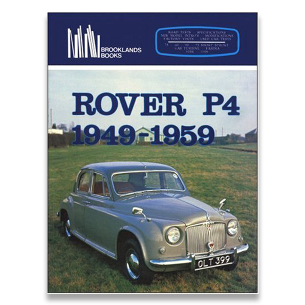 Rover Road Test Book: Rover P4 1949 - 1959
