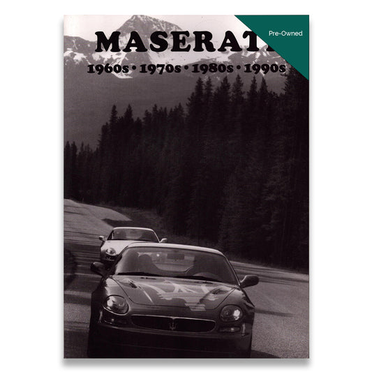 Maserati of the 1960s-1970s-1980s-1990s