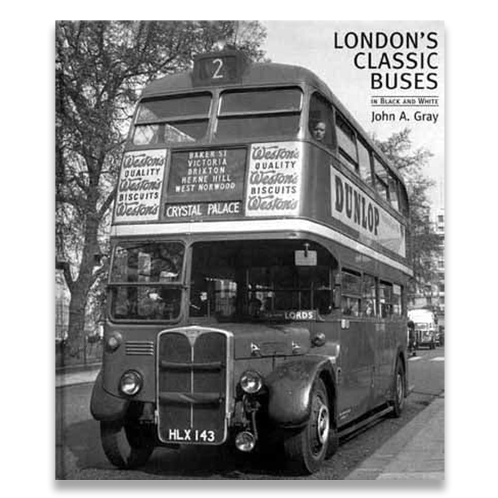 London's Classic Buses in Black and White