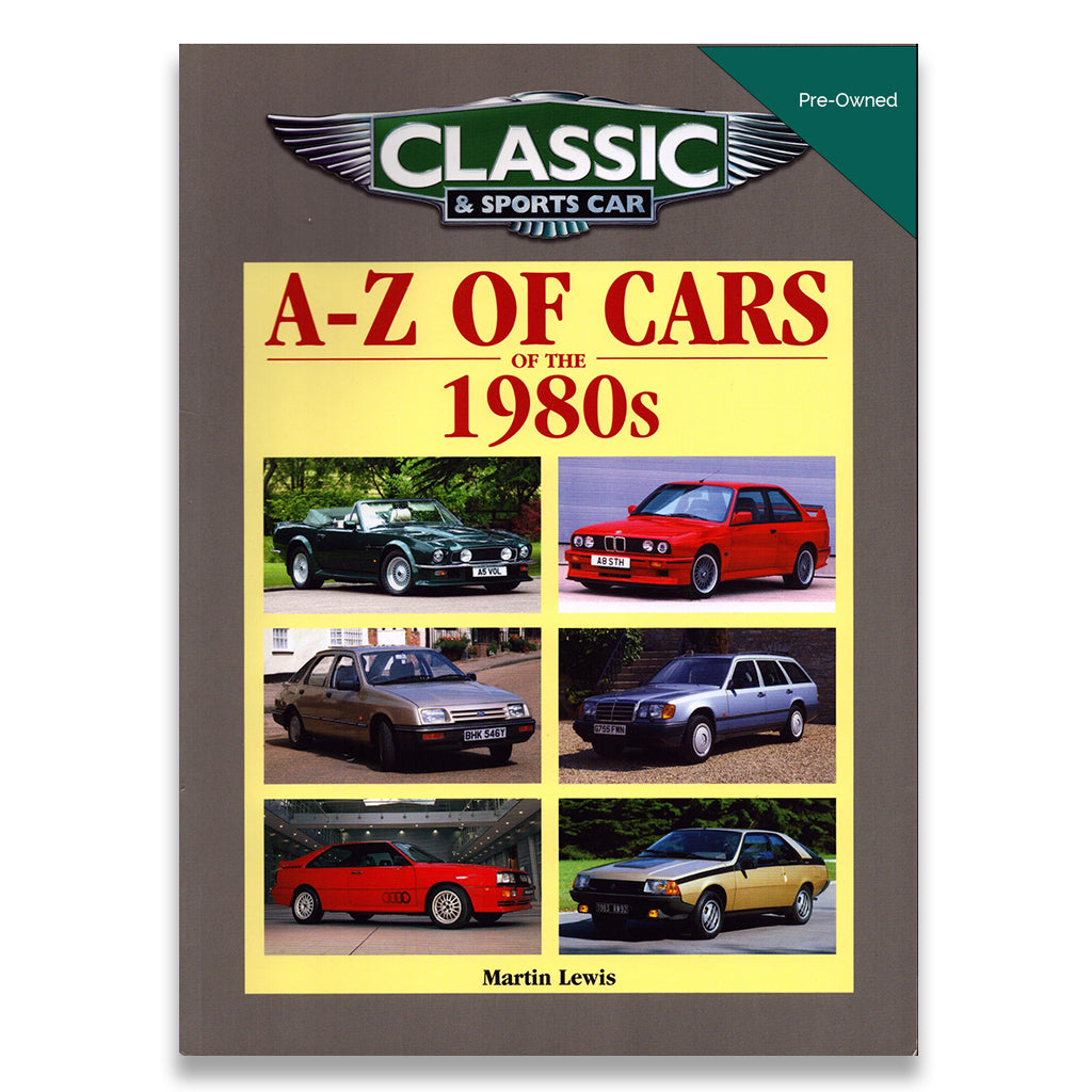 A-Z of Cars of the 1980s