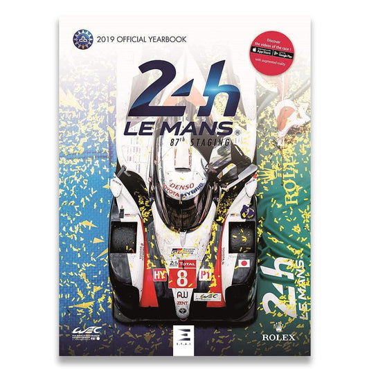 24 Le Mans hours 2019, official book cover image