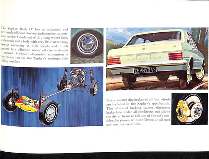 1966 Ford Zephyr V6 &amp; Zephyr Brochure image 6