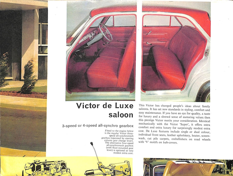Vauxhall Range Car Sales Brochure 1962 image 2