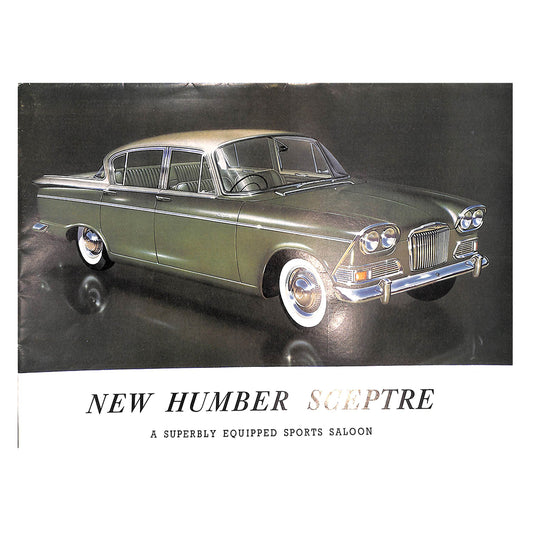 Humber Sceptre Mk 1 Car Sales Brochure, #987/H 1962-64
