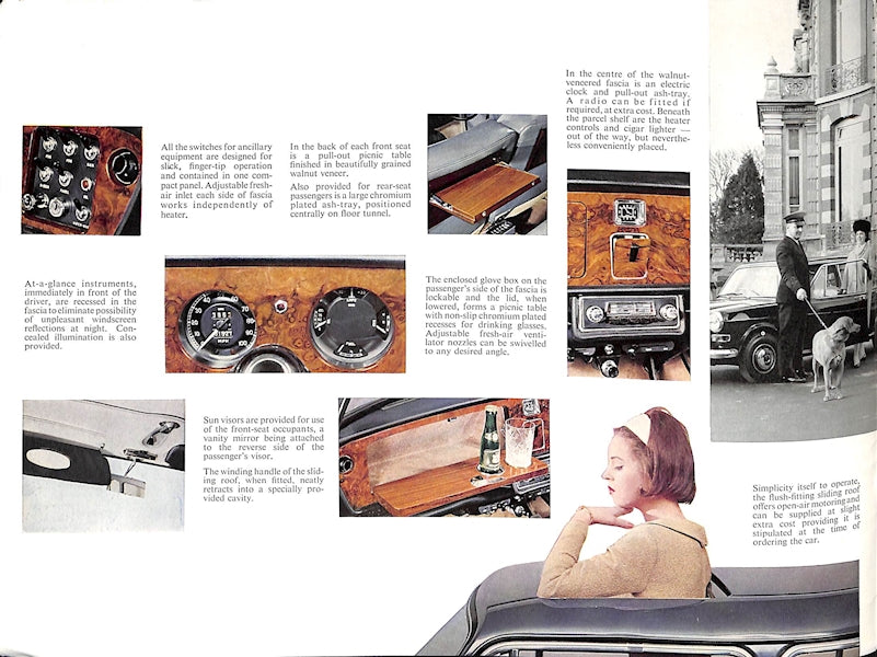 Vanden Plas Princess 1100 Brochure #2232/A 1964 image 3