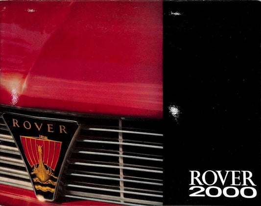 1965 Rover 2000 Brochure image 0