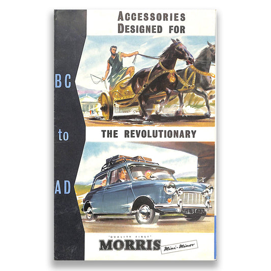 Morris Mini Accessory Brochure #AKD1420 1960