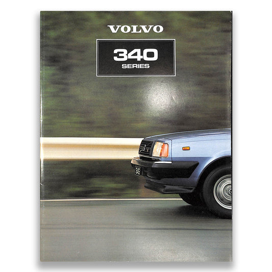 Volvo 340 Car Sales Brochure 1981