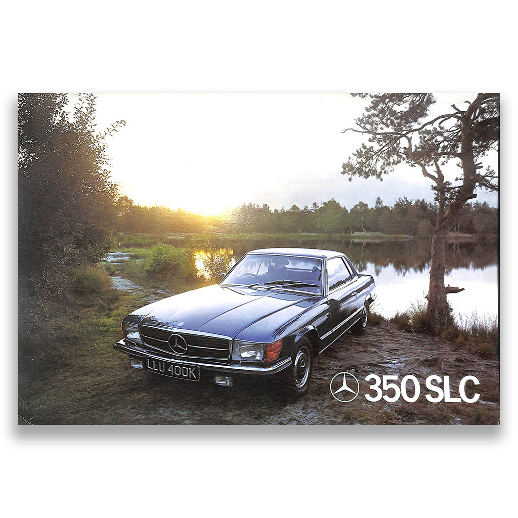 Mercedes-Benz 350SLC C107 Car Sales Brochure 1971