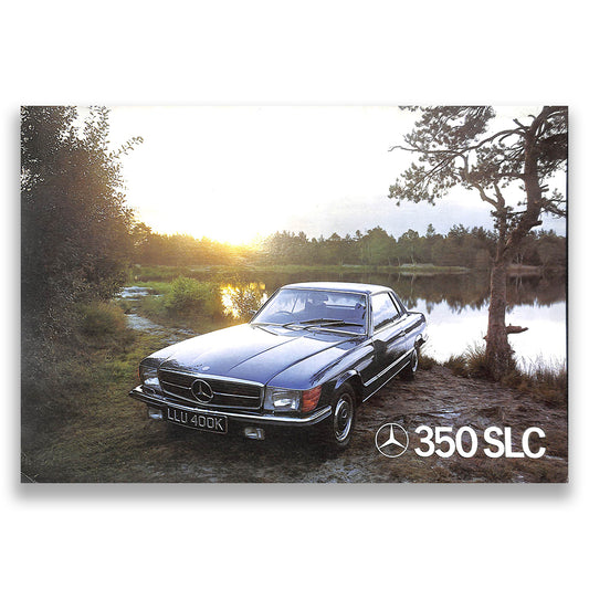 Mercedes-Benz 350SLC C107 Car Sales Brochure 1971