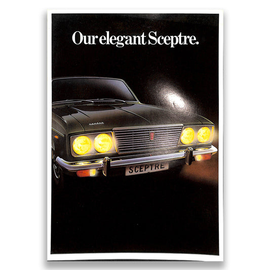 Humber Sceptre 1725cc MkIII (Arrow) Car Sales Brochure, #C5041/H/2/75 1972/73