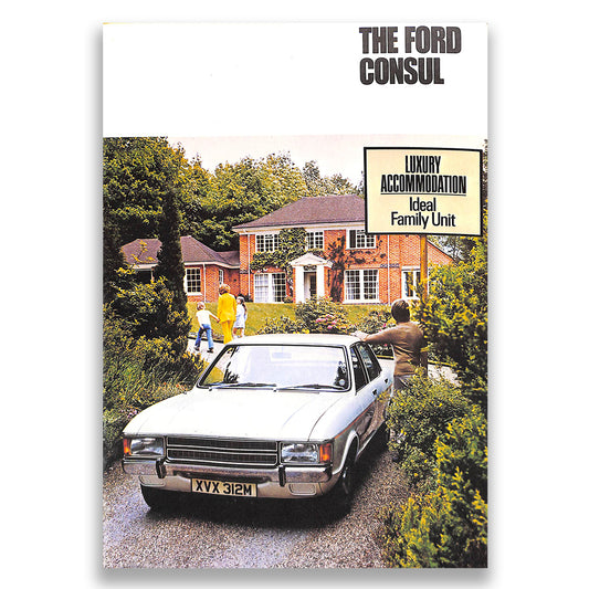 Ford Consul Car Sales Brochure FA704 1974