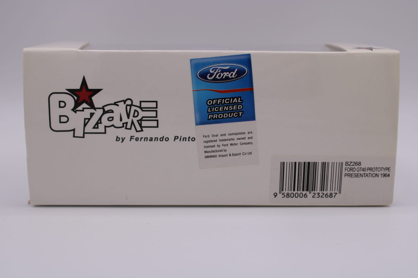 Ford GT40 MK I Prototype 1964 - Bizarre BZ268 - 1/43 Scale Model