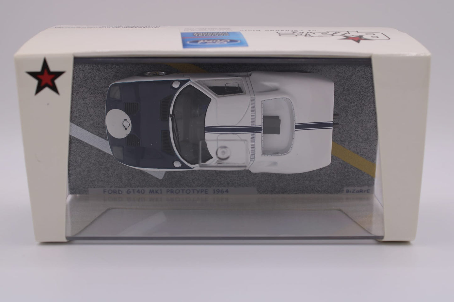 Ford GT40 MK I Prototype 1964 - Bizarre BZ268 - 1/43 Scale Model