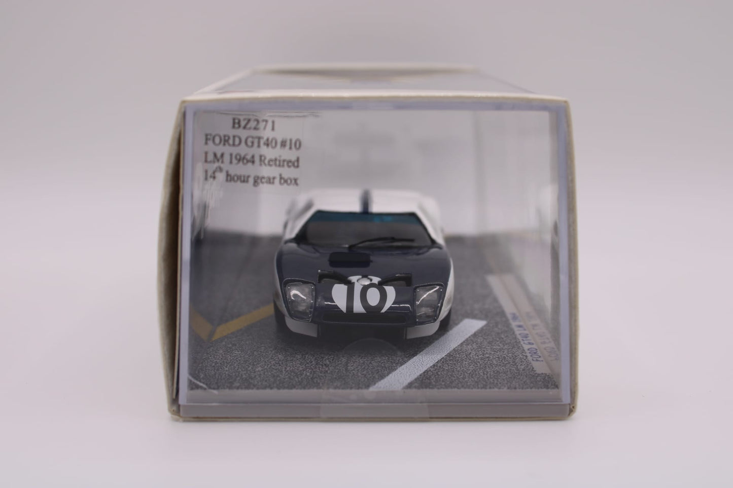 Ford GT40 LM #10 - Le Mans 1964 - Bizarre BZ271 - 1/43 Scale Model