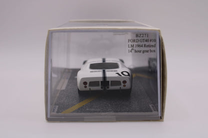 Ford GT40 LM #10 - Le Mans 1964 - Bizarre BZ271 - 1/43 Scale Model