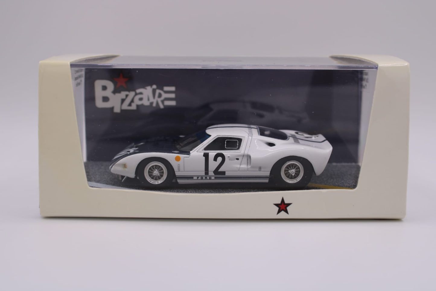 Ford GT40 LM #12 - Le Mans 1964 - Bizarre BZ273 - 1/43 Scale Model