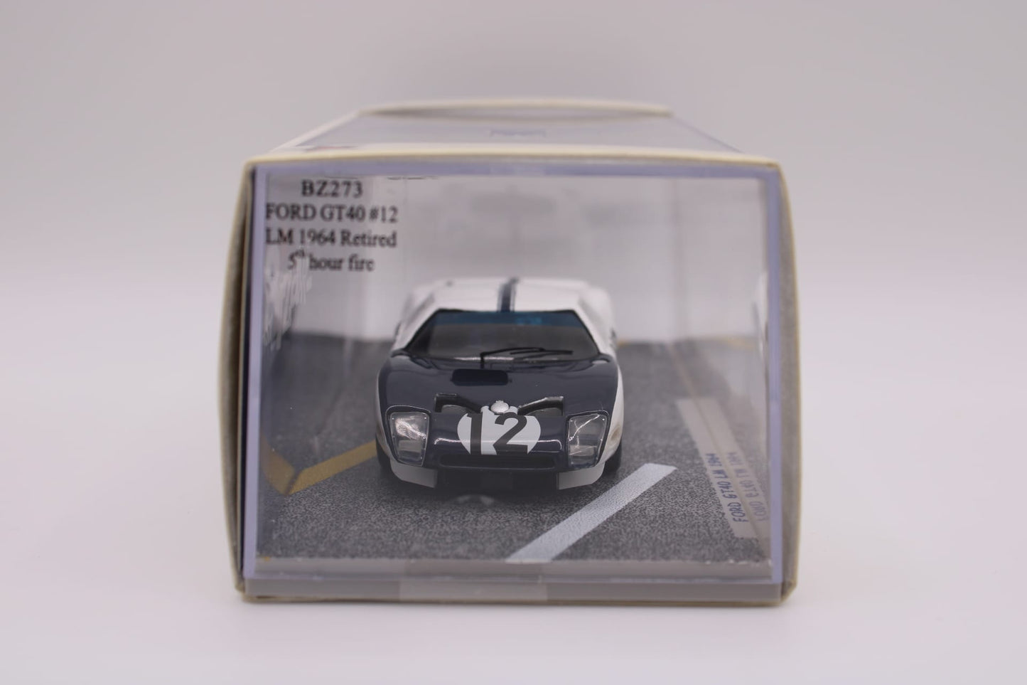 Ford GT40 LM #12 - Le Mans 1964 - Bizarre BZ273 - 1/43 Scale Model