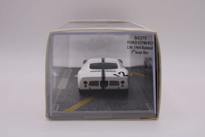 Ford GT40 LM #12 - Le Mans 1964 - Bizarre BZ273 - 1/43 Scale Model