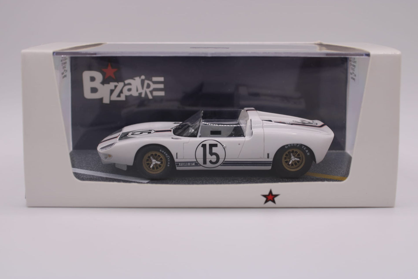 Ford GT40 Spider LM #15 - Le Mans 1965 - Bizarre BZ274 - 1/43 Scale Model