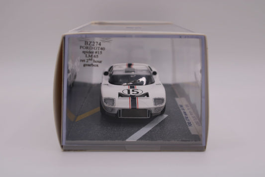 Ford GT40 Spider LM #15 - Le Mans 1965 - Bizarre BZ274 - 1/43 Scale Model