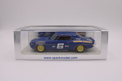Chevrolet Camaro Z28 #6 - Winner Trans Am 1969 - Spark S2602 - 1/43 Scale Model