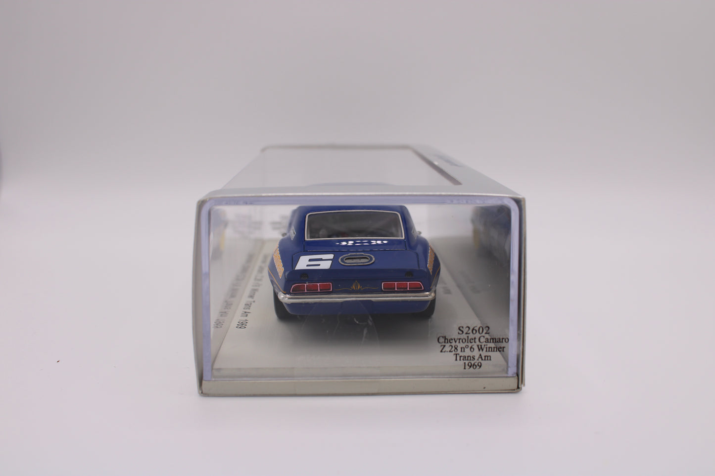 Chevrolet Camaro Z28 #6 - Winner Trans Am 1969 - Spark S2602 - 1/43 Scale Model