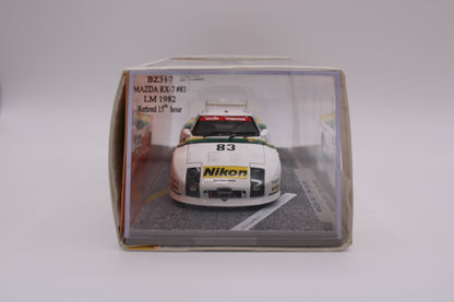 Mazda RX-7 254 #83 - Le Mans 1982 - Bizarre BZ317 - 1/43 Scale Model