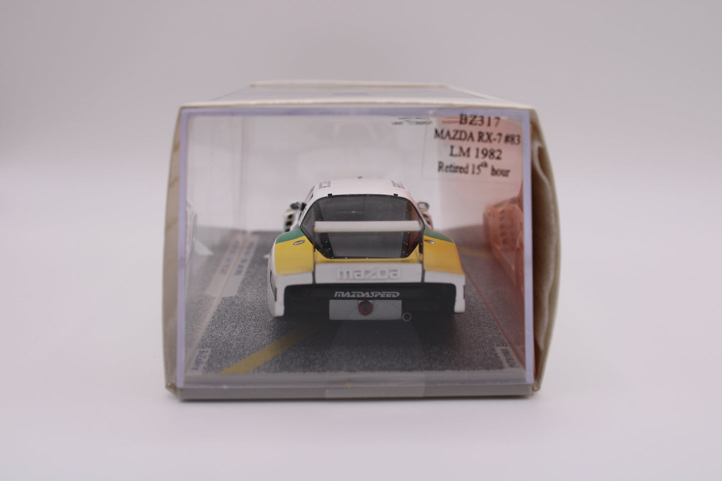 Mazda RX-7 254 #83 - Le Mans 1982 - Bizarre BZ317 - 1/43 Scale Model