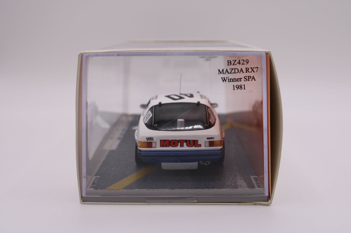 Mazda RX7 #40 - SPA 24 Hours 1981 Winner - Bizarre BZ429 - 1/43 Scale Model