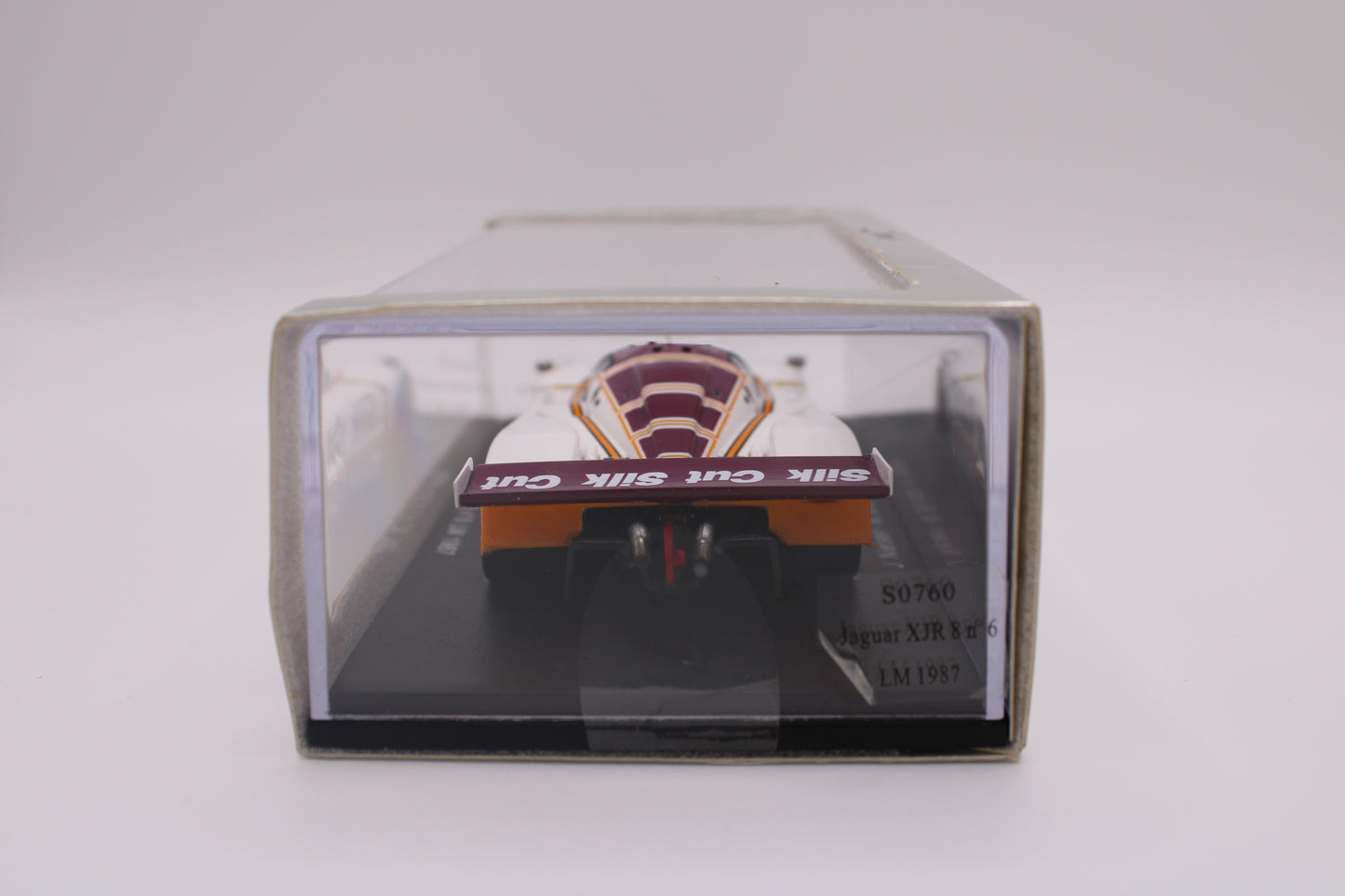 Jaguar XJR 8 "Silk Cut" #6 - Le Mans 1987 - Spark S0760 - 1/43 Scale Model