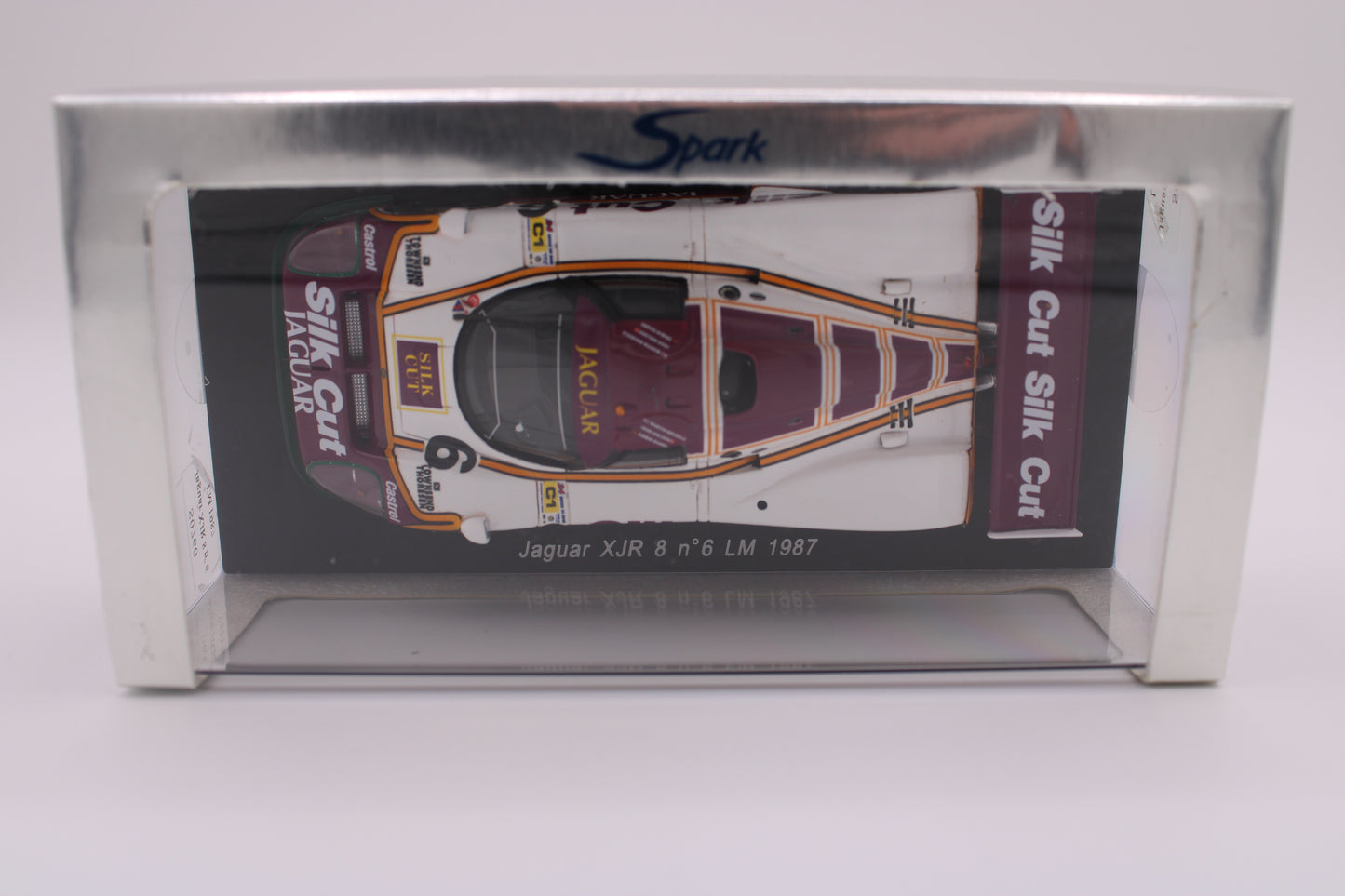 Jaguar XJR 8 "Silk Cut" #6 - Le Mans 1987 - Spark S0760 - 1/43 Scale Model