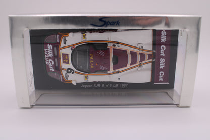 Jaguar XJR 8 "Silk Cut" #6 - Le Mans 1987 - Spark S0760 - 1/43 Scale Model