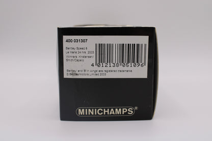 Bentley Speed 8 #7 - Le Mans Winner 2003 - Minichamps - 1/43 Scale Model