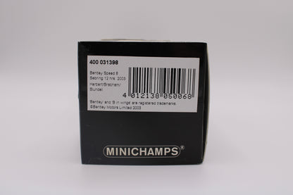 Bentley Speed 8 #8 - Sebring 12 Hours 2003 - Minichamps - 1/43 Scale Model