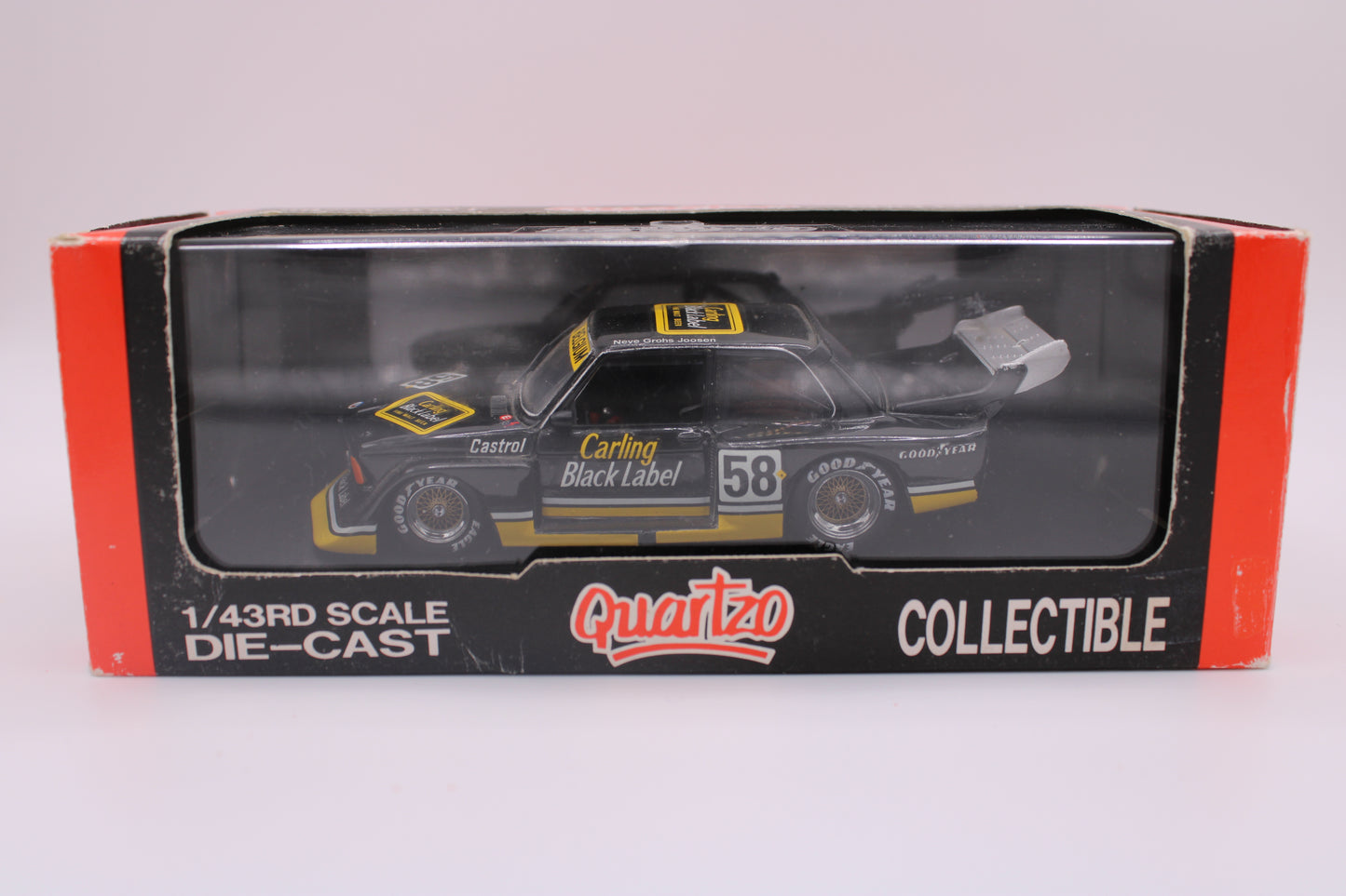 BMW 320 GR.5 "Carling Black Label" #58 - SPA 1977 - Vitesse Quartzo - 1/43 Scale Model