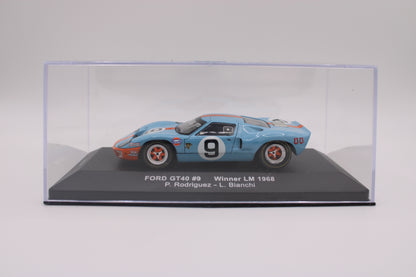 Ford GT40 #9 - Le Mans 1968 - IXO LM1968 - 1/43 Scale Model